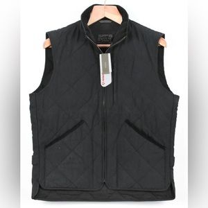 J.Crew Men's Large Sussex Quilted Vest w/ PrimaLoft - Black